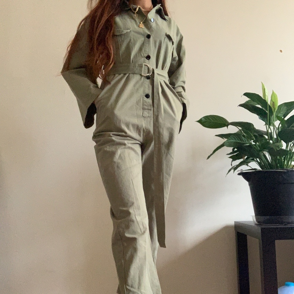 Women green Jumpsuit